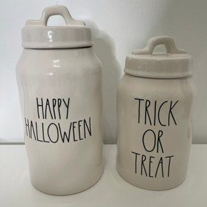 Rae Dunn Halloween Canisters